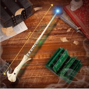 Harry Potter Domination Wand and Spell Book Set